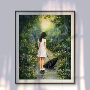 "Stillness After Rain" Art Print