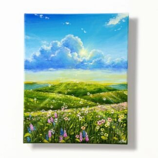 "Whimsy Reverie" on 24x30cm canvas  / Original Painting