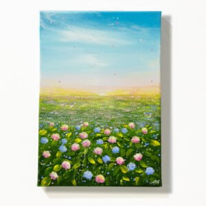 "Enchanted Hues" on 20x30cm canvas  / FREE SHIPPING FOR SELECTED DESTINATION