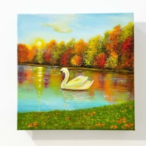 "Symphony of Fall" on 10x10inch 3D Gallery canvas / FREE SHIPPING FOR SELECTED DESTINATION