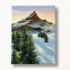 "Cold with You" on 9x12inch canvas  / FREE SHIPPING FOR SELECTED DESTINATION