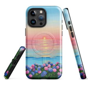 MagSafe tough case for iPhone® "Quiet Happiness" -MADE TO ORDER