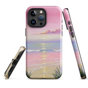 Tough Case for iPhone® "Blush of Stillness"- MADE TO ORDER
