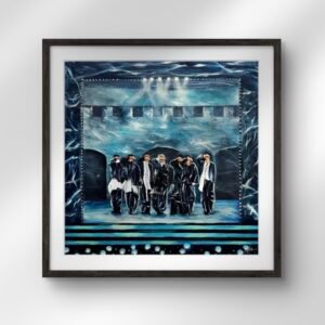 “Swim~” Art Print